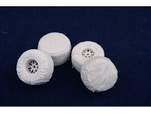 KA Models FE-20014 TIRE WARMER FITTED TIRES 1/20 – zdjęcie 2