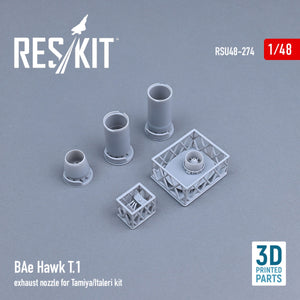 RESKIT RSU48-0274 BAE HAWK T.1 EXHAUST NOZZLE FOR TAMIYA/ITALERI KIT (3D PRINTED) 1/48 – zdjęcie 2