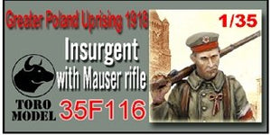 ToRo Model 35F116 Greater Poland Uprising 1918 - Insurgent with Rifle / Greater Poland Uprising 1918 Insurgent with Mauser rifle 1/35 – image 2