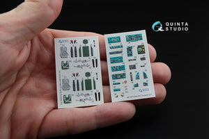 Quinta Studio QD72014 MiG-31B 3D-Printed &amp;amp; coloured Interior on decal paper (for Trumpeter kit) 1/72 – zdjęcie 4