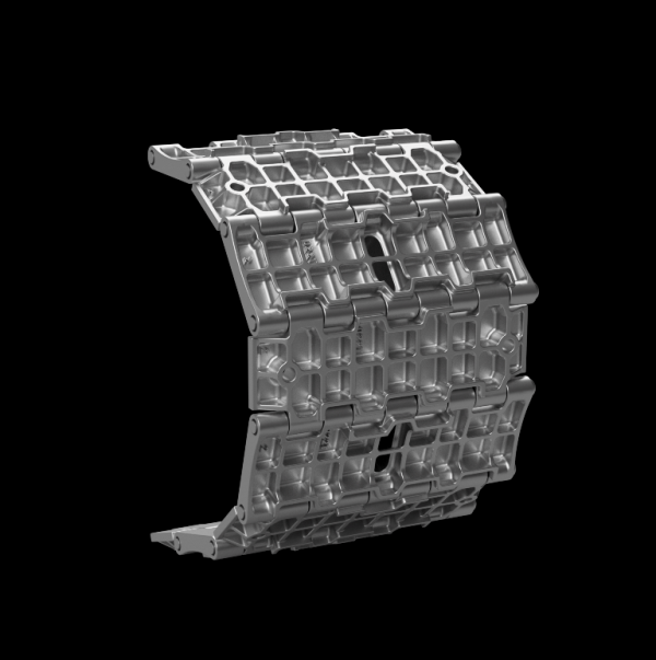 Panzer Art TR35-025 T-34 500mm Waffle pattern tracks No3 1/35 – zdjęcie 2