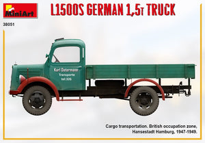 MiniArt 38051 L1500S GERMAN 1,5T TRUCK 1/35 – zdjęcie 7