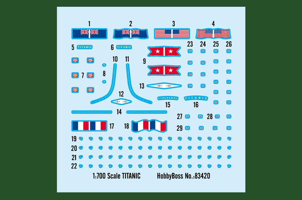 Hobby Boss 83420 Titanic 1/700 – image 4