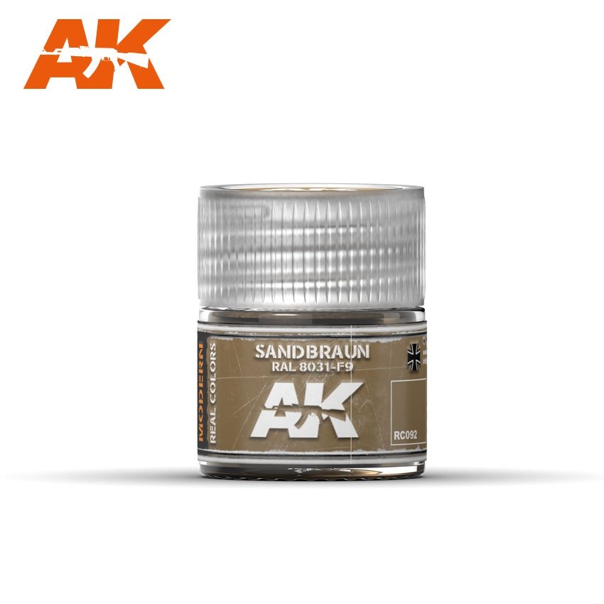 AK Interactive RC092 SANDBRAUN RAL 8031-F9 10ml