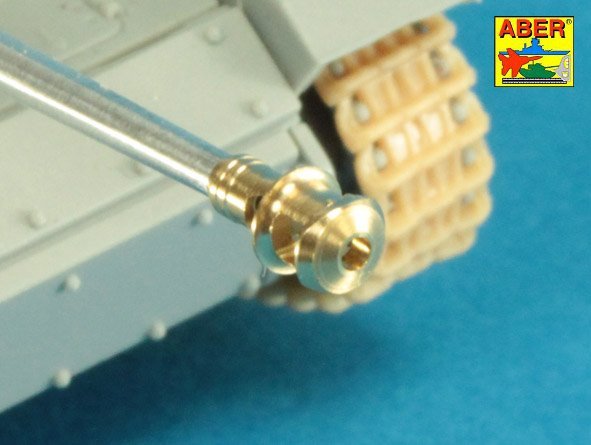 Aber 72L-65 German StuK.40 L/48 7.5 cm Bartel with middle model muzzle brake for StuG. III Ausf.G late &amp;amp; StuG. IV - early (1/72) – image 5