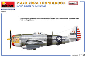 MiniArt 48022 P-47D-28RA THUNDERBOLT. PACIFIC THEATER OF OPERATIONS. BASIC KIT 1/48 – zdjęcie 4