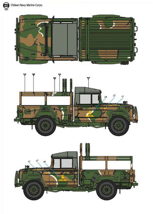 Academy 13551 R.O.K. Army K311A1 1/35 – zdjęcie 10