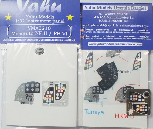 Yahu YMA3210 Mosquito Nf.II &amp;amp; FB.VI (Tamiya) 1/32