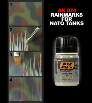 AK Interactive AK074 Rain Marks For Nato Tanks 35ml – image 2