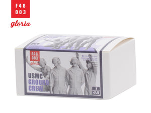 Gloria F48003 USMC Ground Crew 4 x 3D Printed figures 1/48 – zdjęcie 5
