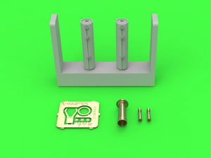 Master GM-35-036 Polski czołg lekki 7TP - podwójna wieża - lufa ckmu wz.30 (opancerzona) i klakson (do zestawu IBG) 1/35