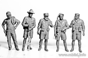 Master Box 3594 Allied Forces WWII era, North Africa desert battles series 1/35 – zdjęcie 3