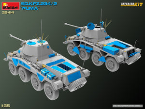MiniArt 35414 Sd.Kfz. 234/2 PUMA. INTERIOR KIT 1/35 – zdjęcie 6