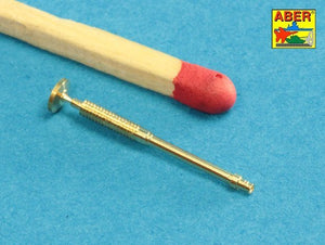 Aber 35L-235 Barrels for British WWI Tank Mk.I Male – 6 pdr. gun x 2pcs. &amp;amp;amp;amp;amp;amp;amp;amp; 8mm Hotchkiss m.1909 x 3 pcs. (1/35) – image 3