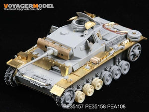 Voyager Model PE35158 WWII Fenders for Panzer III Mid-Late Version (For DRAGON) 1/35 – zdjęcie 6