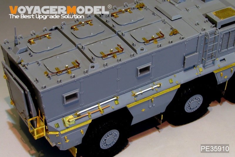 Voyager Model PE35910 Modern Russian KamAZ-63968 Typhoon-K Basic for TAKOM 1/35 – zdjęcie 6