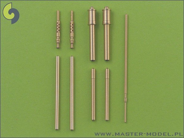 Master AM-48-018 Fw 190 A6 armament set (MG 17 barrel tips, MG 151 barrels, MG 151 fairings) &amp;amp; Pitot Tube (1/48)