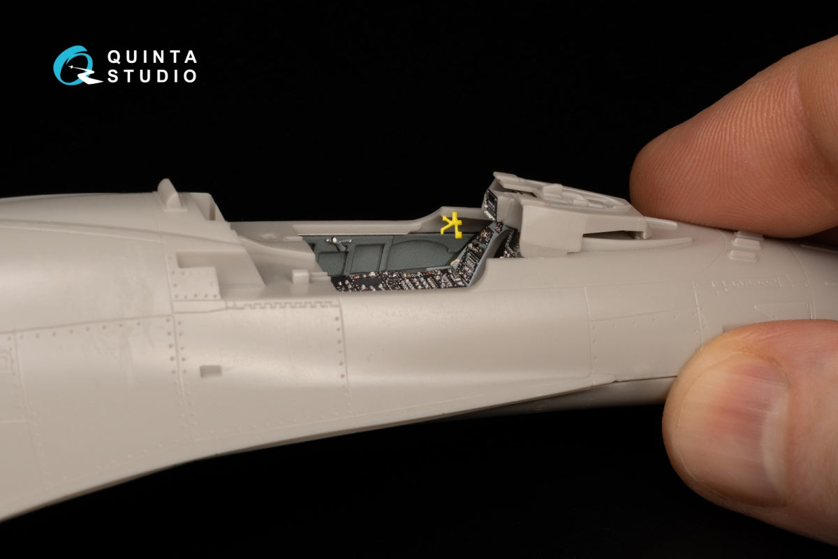 Quinta Studio QD48012 Mitsubishi F-2A 3D-Printed coloured Interior on decal paper (Hasegawa) 1/48 – zdjęcie 15