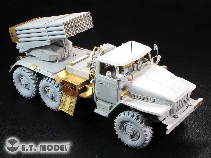 E.T. Model E35-191 Russian BM-21 Grad Multiple Rocket Launcher (For TRUMPETER 01013) 1/35 – zdjęcie 2