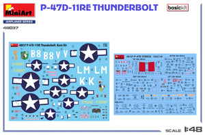 MiniArt 48037 P-47D-11RE Thunderbolt. Basic Kit 1/48 – zdjęcie 2
