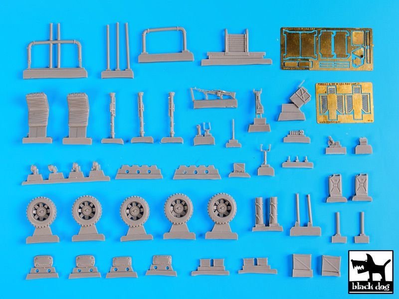 Black Dog T35121 M-151 FAV conversion set 1/35 – immagine 6