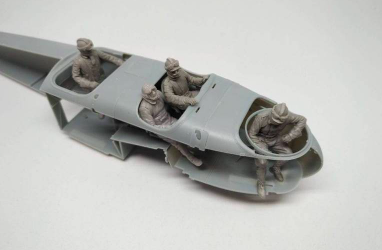 Copper State Models F32-022 AEG G.IV Bomber German Crew WWI Figures 1/32 – zdjęcie 2