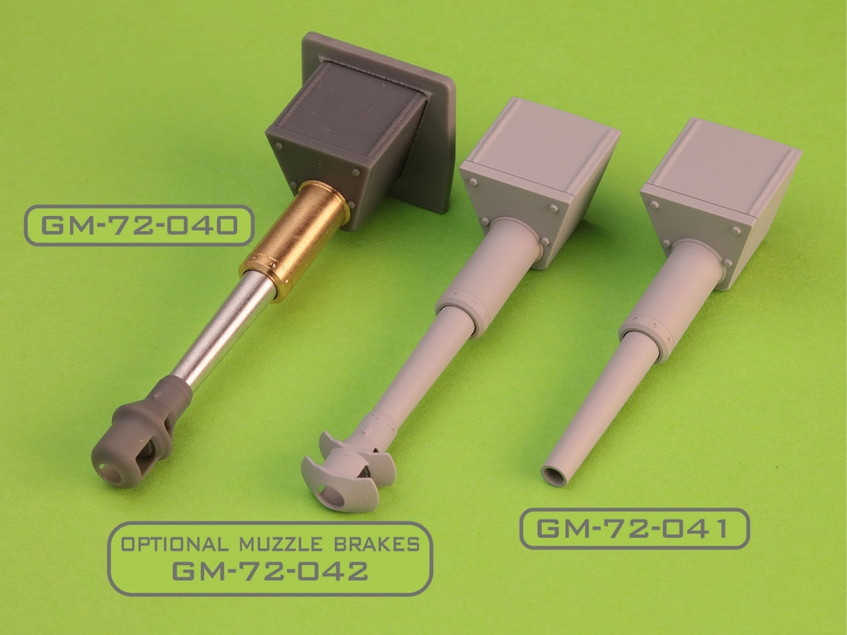 Master GM-72-041 Sturmhaubitze 42 - 10,5 cm StuH 42 L/28 - lufa działa wraz z żywiczną osłoną jarzma (wersja z prostą lufą bez hamulca wylotowego) 1/72 – zdjęcie 3