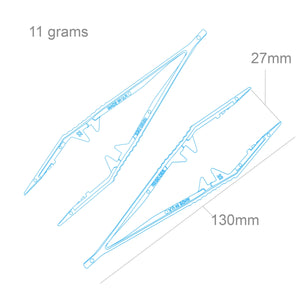 Modelcraft PTW1150-2 Plastic Tweezers x 2 – image 2