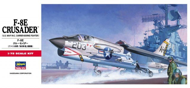 Hasegawa C9 F-8E Crusader 1/72