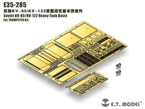 E.T. Model E35-285 Soviet KV-85/KV-122 Heavy Tank Basic For TRUMPETER Kit 1/35 – zdjęcie 7