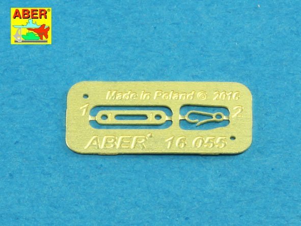 Aber 16055 Set of US Army MS antennas to MP-48 base 1/16 – zdjęcie 3
