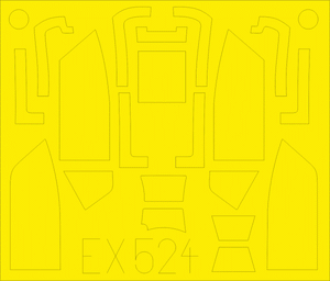 Eduard EX524 Bf 109G-6 Erla canopy EDUARD 1/48