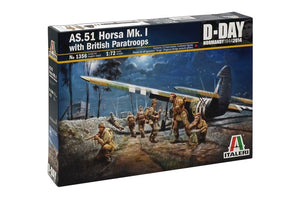 Italeri 1356 AS.51 HORSA Mk.I with BRITISH PARATROOPS 1/72 – image 2