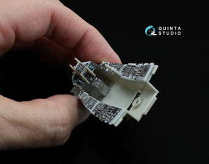 Quinta Studio QDS-32003 F-16C 3D-Printed &amp;amp; coloured Interior on decal paper ( Tamiya ) (small version) 1/32 – zdjęcie 4