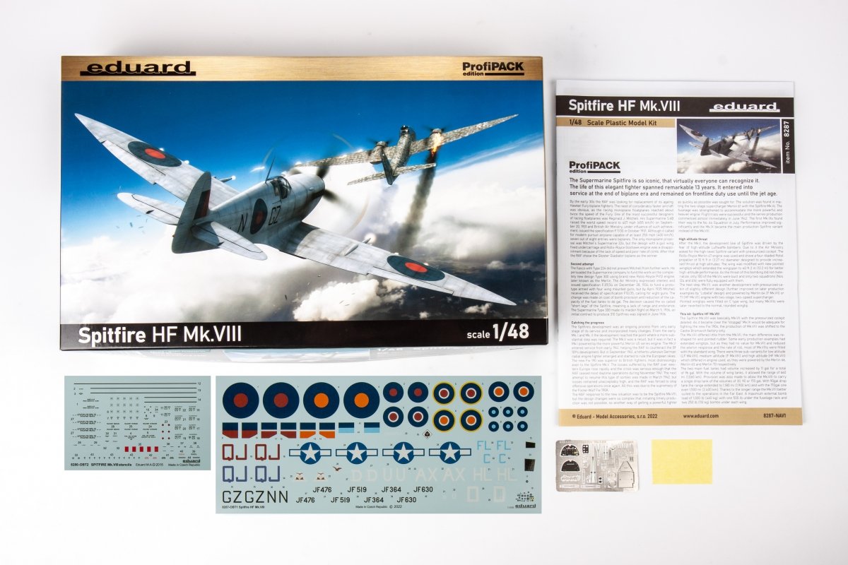 Eduard 8287 Spitfire HF Mk.VIII 1/48 – zdjęcie 2