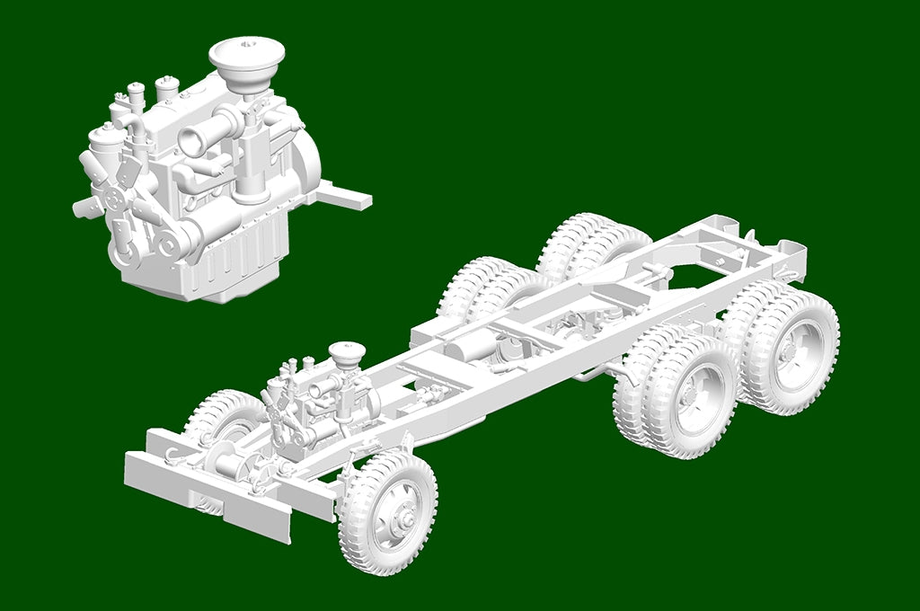 Hobby Boss 84572 GAZ-AAA with BM13/16 Katyusha 1/35 – zdjęcie 22