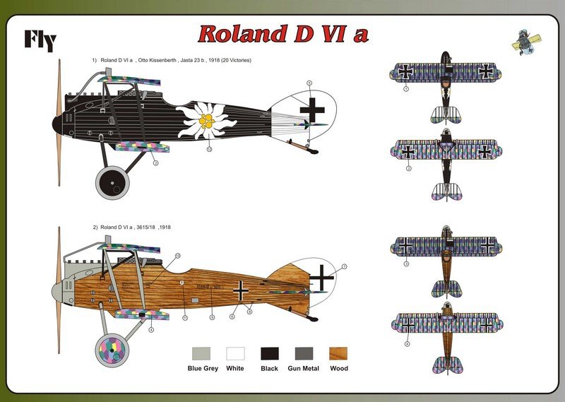 Fly 48014 Roland D VI a 1/48 – zdjęcie 4