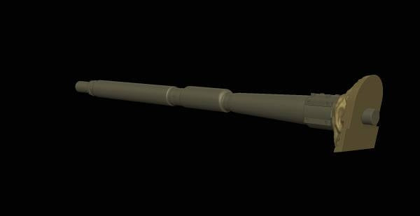 Panzer Art GB35-117 Denel GT4 Gun barrel for SFV “Rooikat” 1/35 – image 4