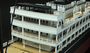 Meng Model OS-001 Taiping Steamer MOVIE THE CROSSING VERSION 1/150 – zdjęcie 5