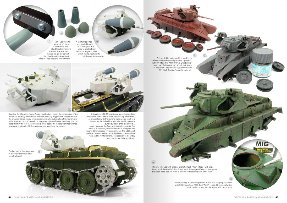 AK Interactive AK4835 TANKER ISSUE 09: RARITIES &amp;amp; VARIANTS (ENGLISH) – image 2