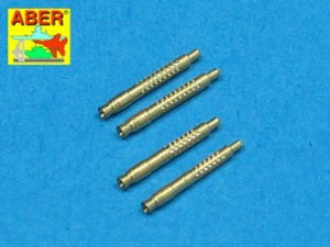 Aber A48 011 Set of 4 barrel tips for German 13 mm MG 131 aircraft machine gun (1/48