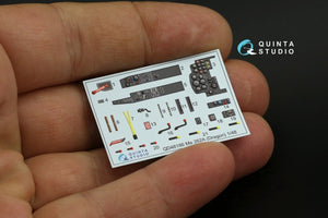 Quinta Studio QD48186 Me 262A 3D-Printed &amp;amp; coloured Interior on decal paper (for Dragon ) 1/48 – zdjęcie 9