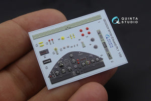 Quinta Studio QD32028 Bf 108 3D-Printed &amp;amp; colored Interior on decal paper (for Eduard kit) 1/32 – image 5