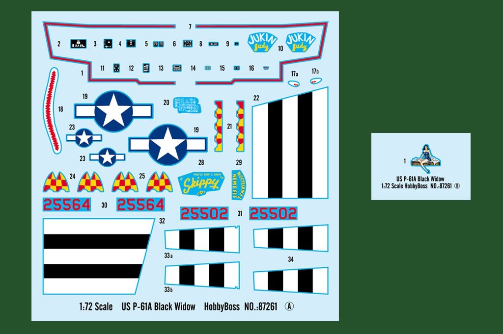 Hobby Boss 87261 US P-61A Black Widow 1/72 – zdjęcie 3