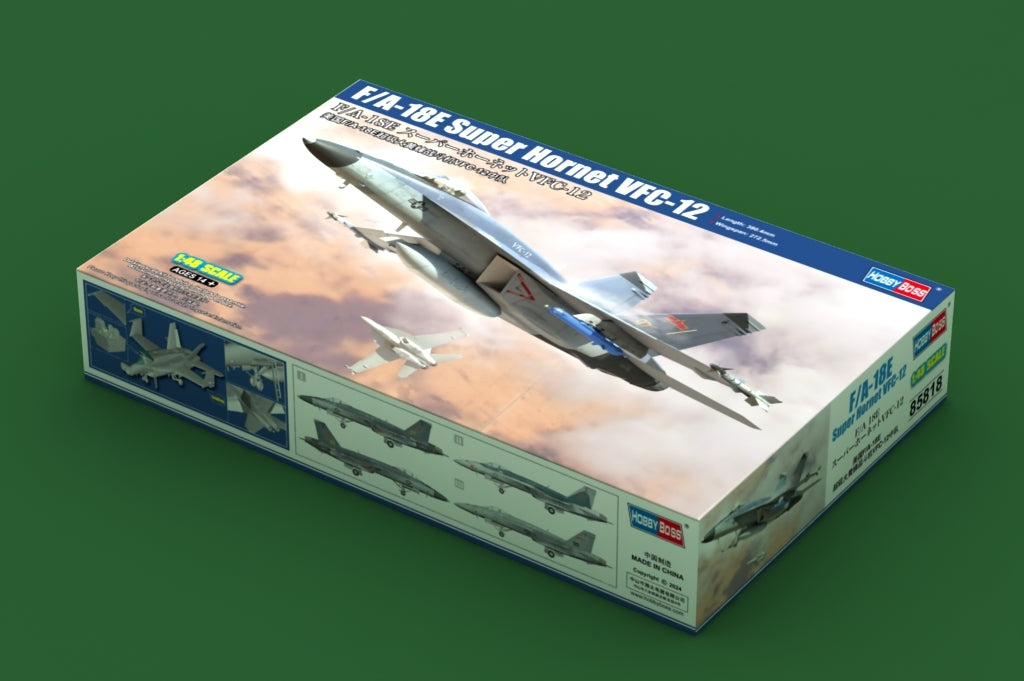 Hobby Boss 85818 F/A-18E Super Hornet VFC-12 1/48 – zdjęcie 5