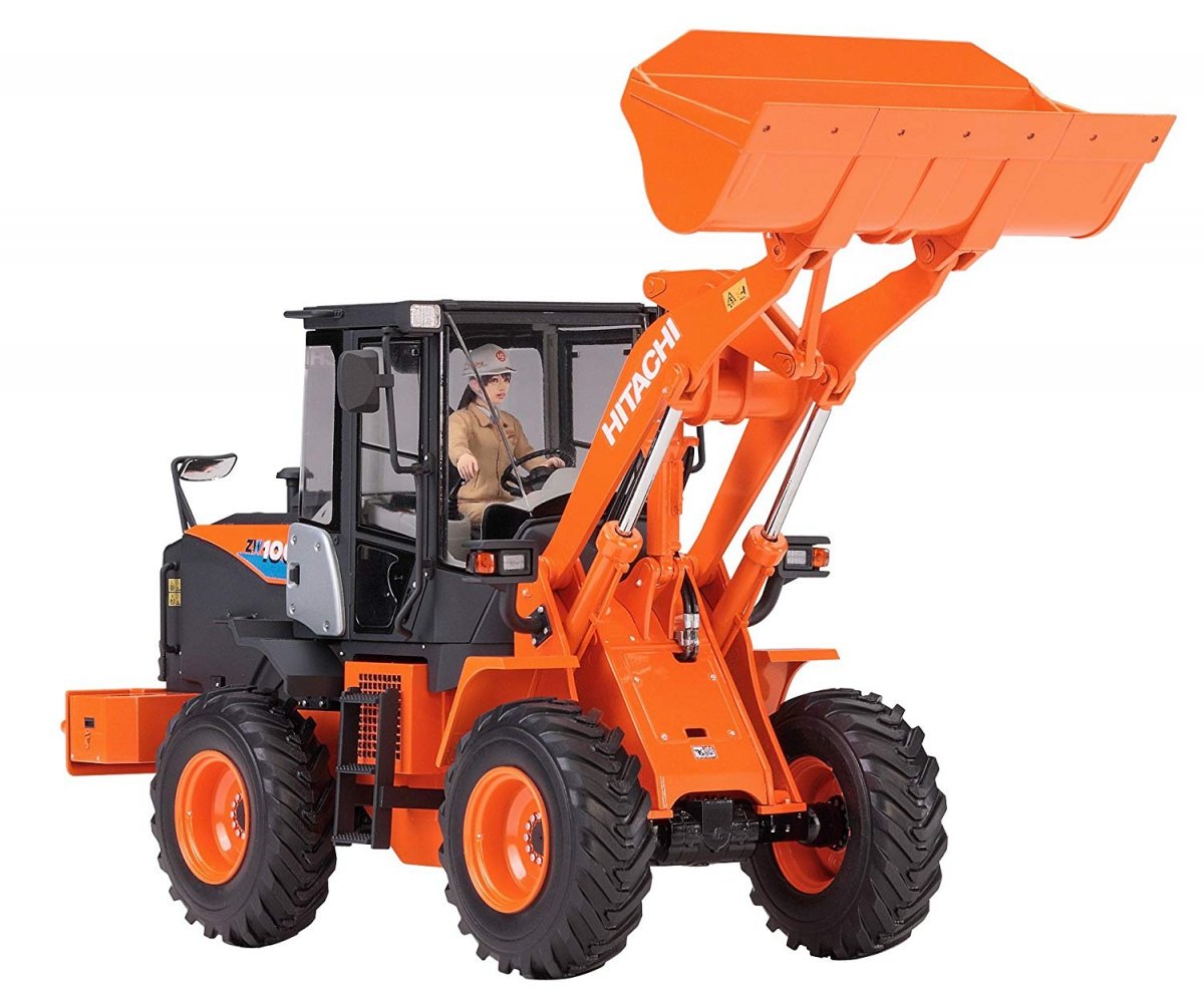 Hasegawa WM04 Hitachi Construction Machinery Wheel Loader ZW100-6 1/35 – zdjęcie 6