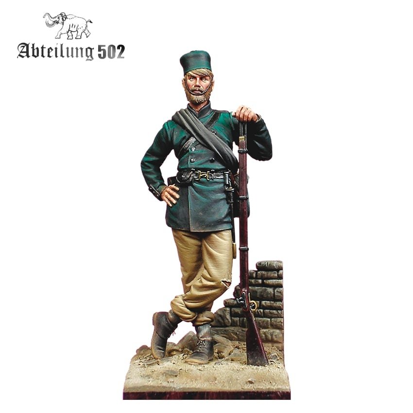 502 Abteilung ABT1015 RIFLE BRIGADE SEVASTOPOL 1855. 54MM RESIN. – zdjęcie 2