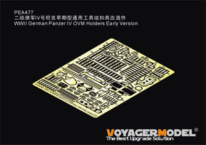 Voyager Model PEA477 WWII German Panzer IV OVM Holders Early Version 1/35