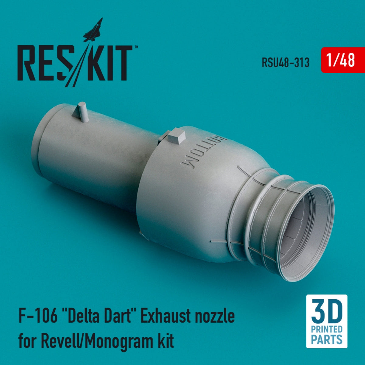 RESKIT RSU48-0313 F-106 "DELTA DART" EXHAUST NOZZLE FOR REVELL/MONOGRAM KIT 1/48