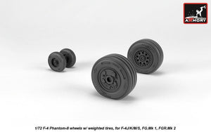 Armory Models AW72330 F-4 Phantom-II wheels w/ weighted tires, late 1/72 – image 2